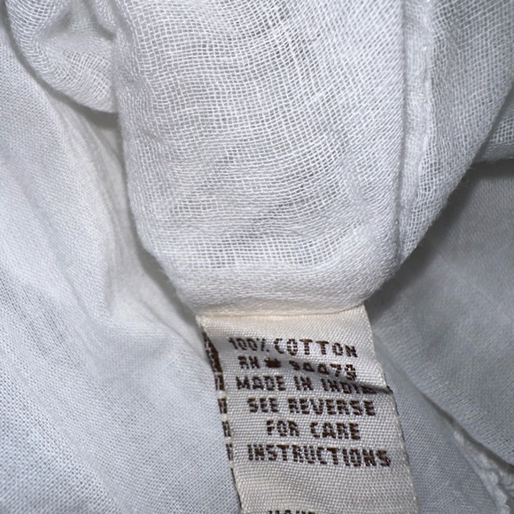 💙 Used white maxi dress 100% Cotton - Picture 7 of 8